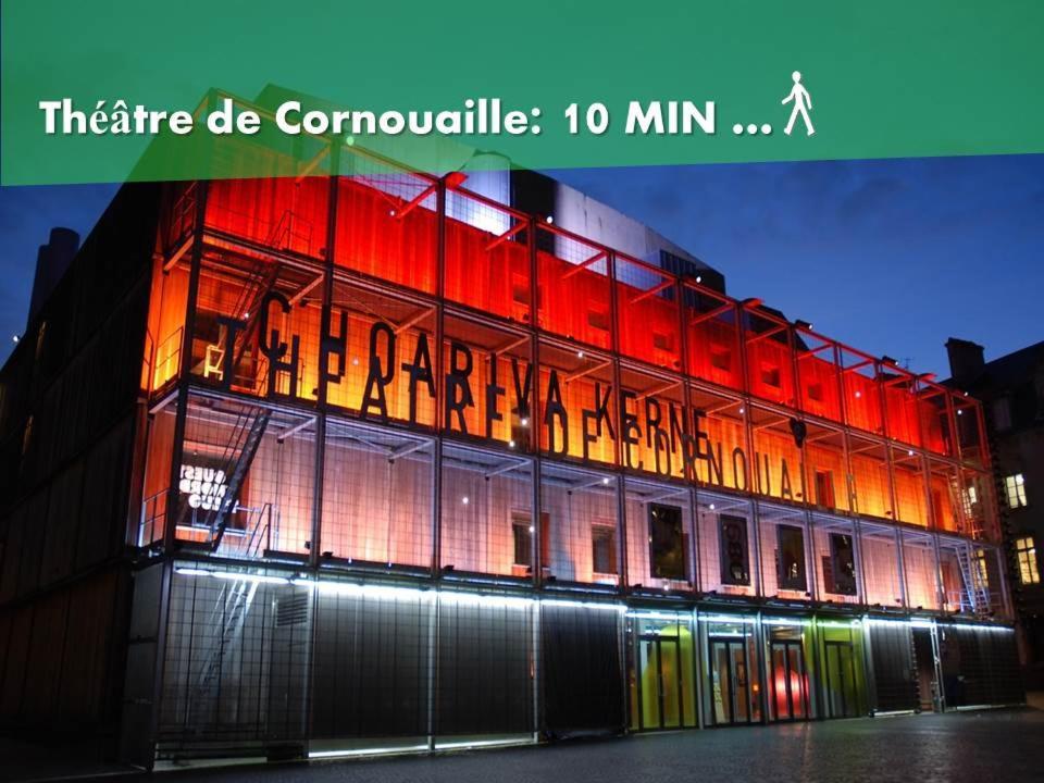 Apartament Le Nid 2 Quimper By Nid'Ouest Zewnętrze zdjęcie